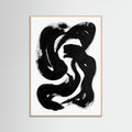 Rose Wood Striped Form Black