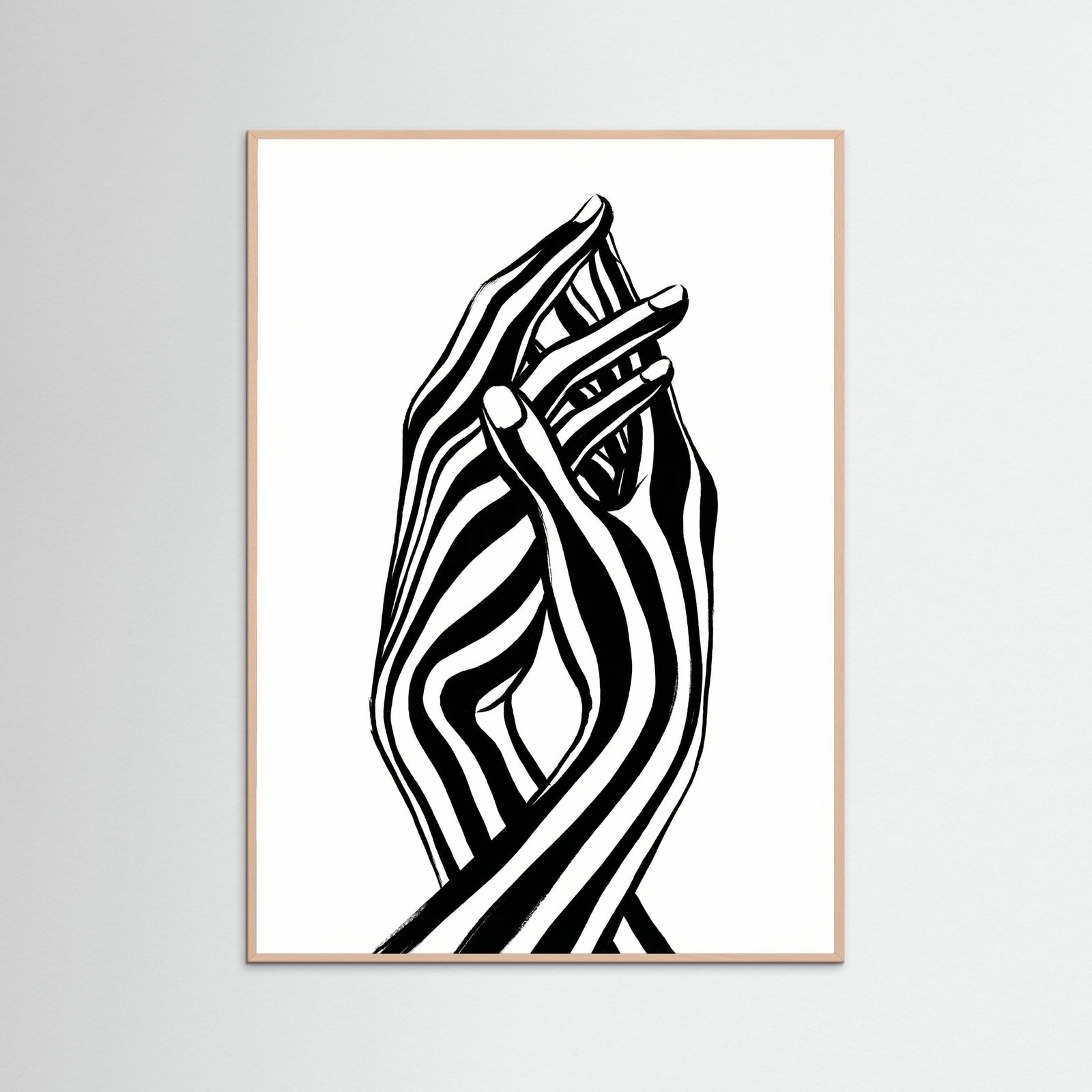 Rose Wood Striped Form