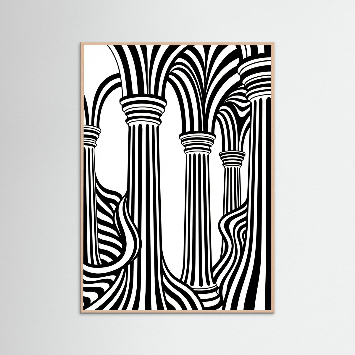 Rose Wood Striped Grace