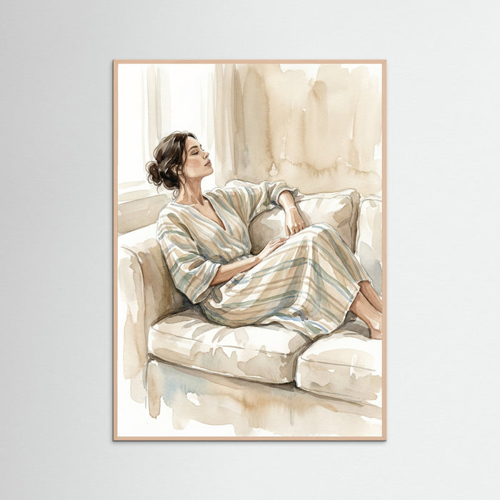 Rose Wood Striped Serenity Beige
