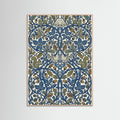 Rose Wood Stylized Floral Harmony