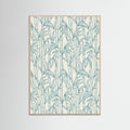Rose Wood Stylized Ocean Pattern