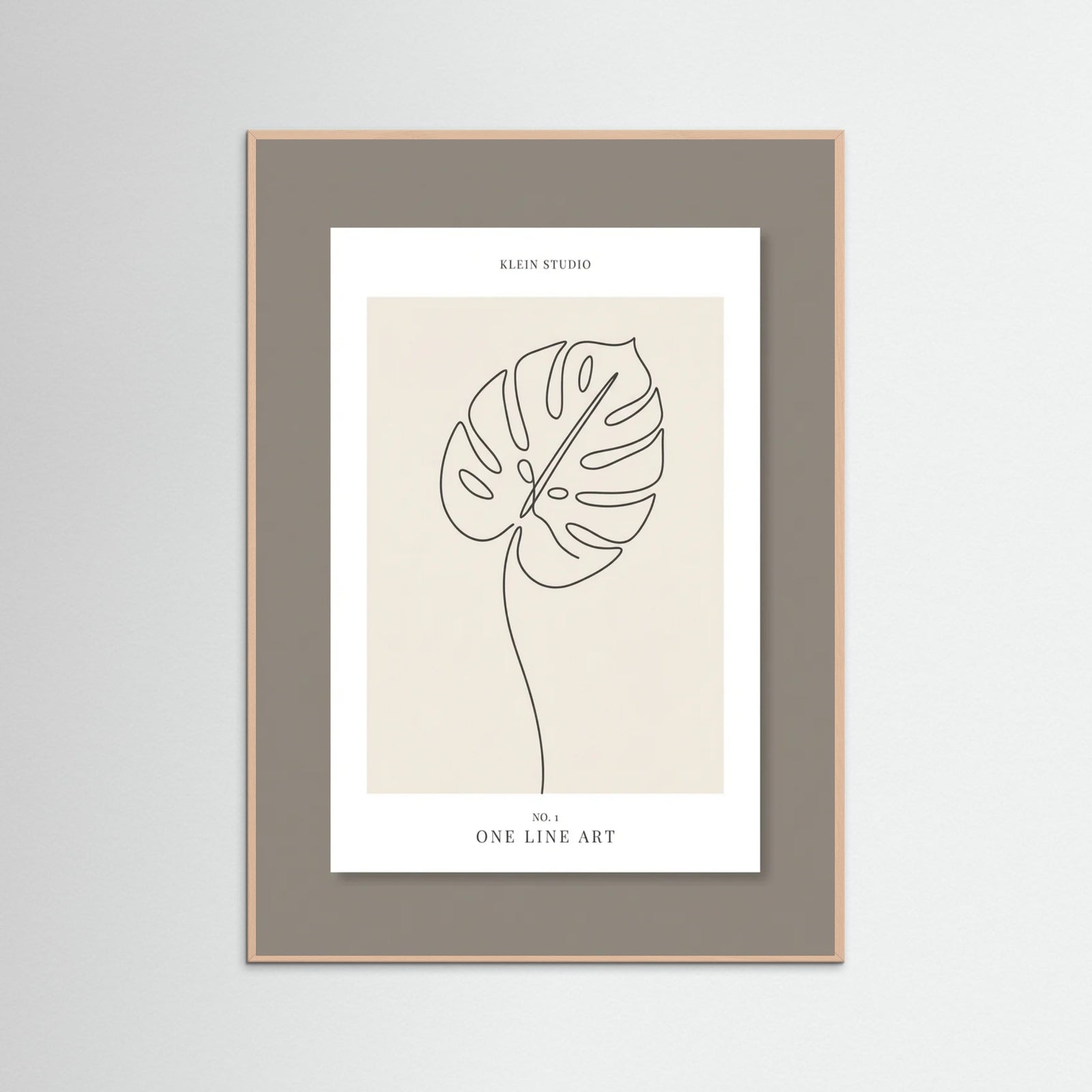 Rose Wood Subtle Silhouette