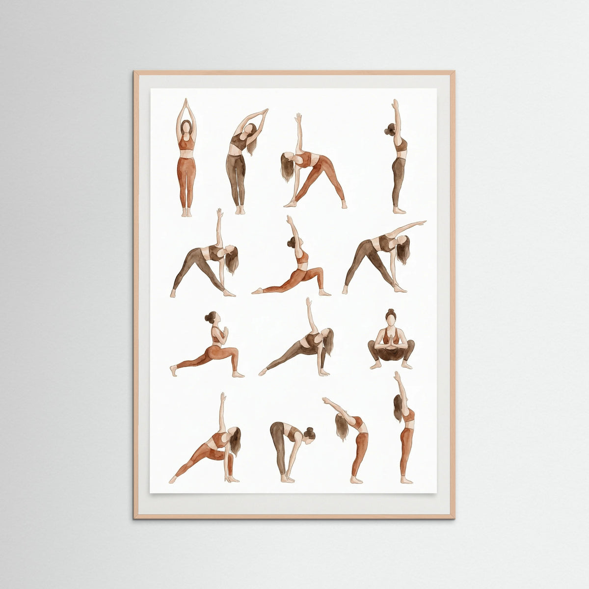 Rose Wood Sun Salutation Flow