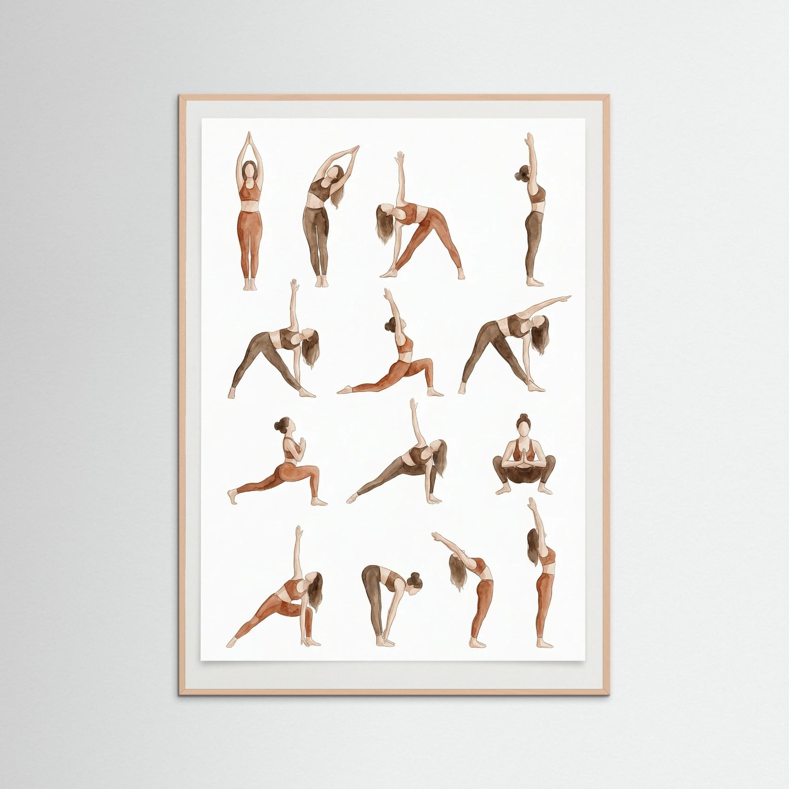 Rose Wood Sun Salutation Flow