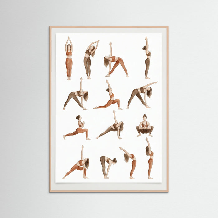 Rose Wood Sun Salutation Flow