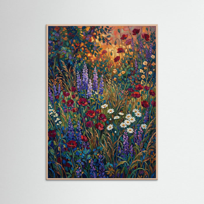 Rose Wood Sunlit Garden Bloom