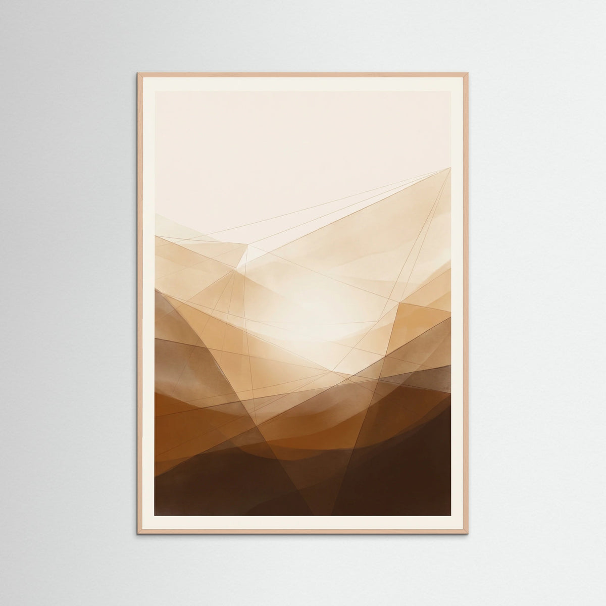 Rose Wood Sunlit Reflection