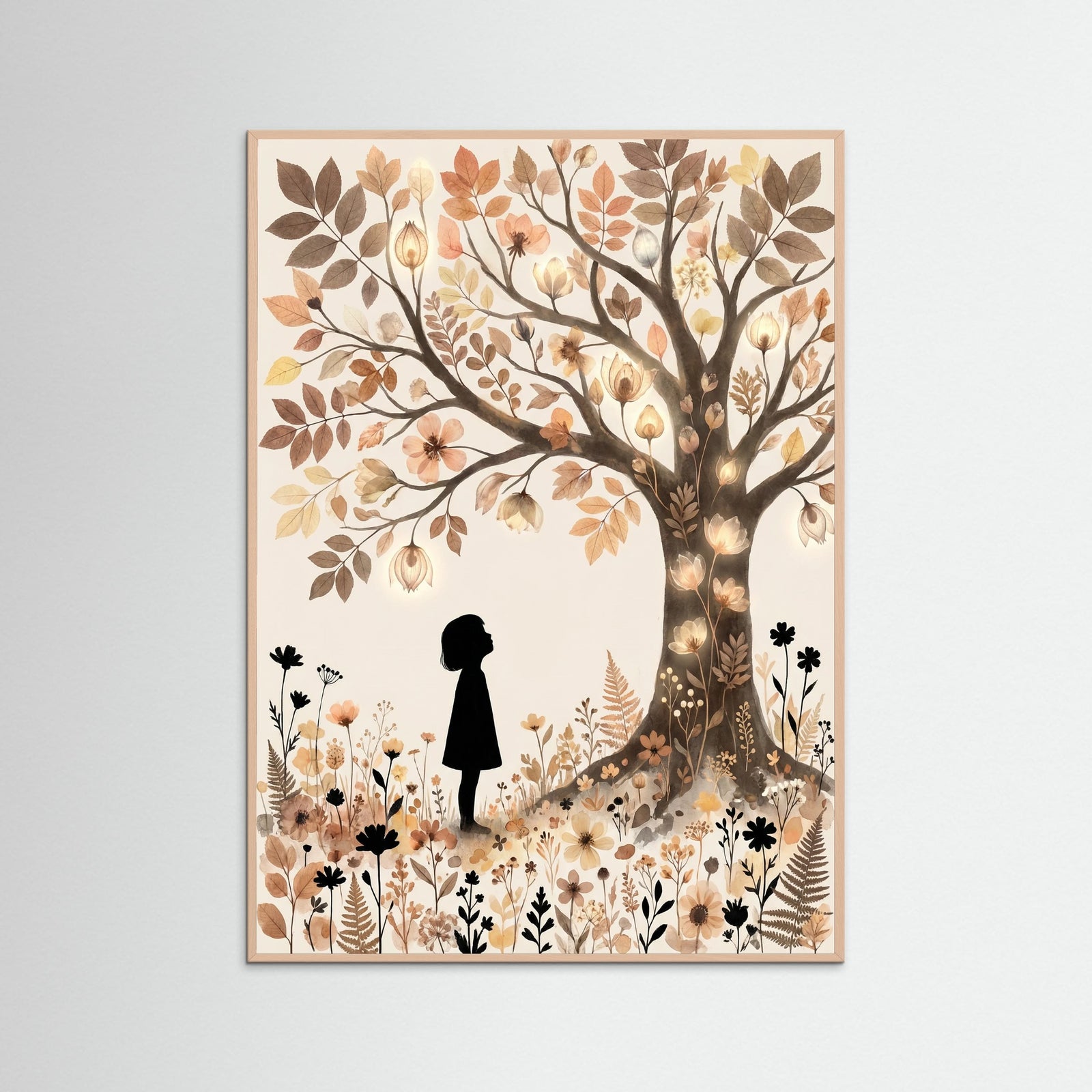 Rose Wood Sunny Silhouettes