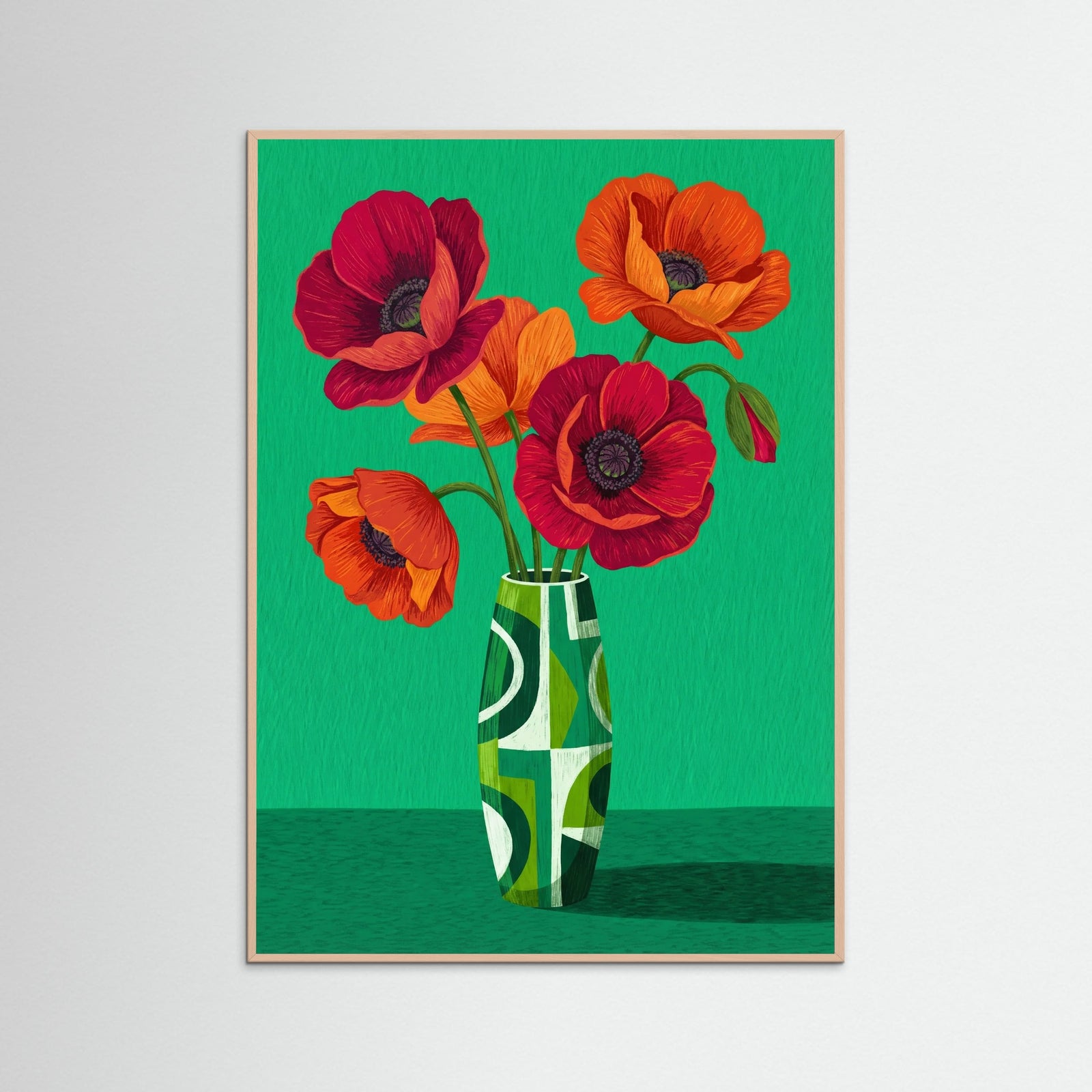 Rose Wood Sunny Stripes