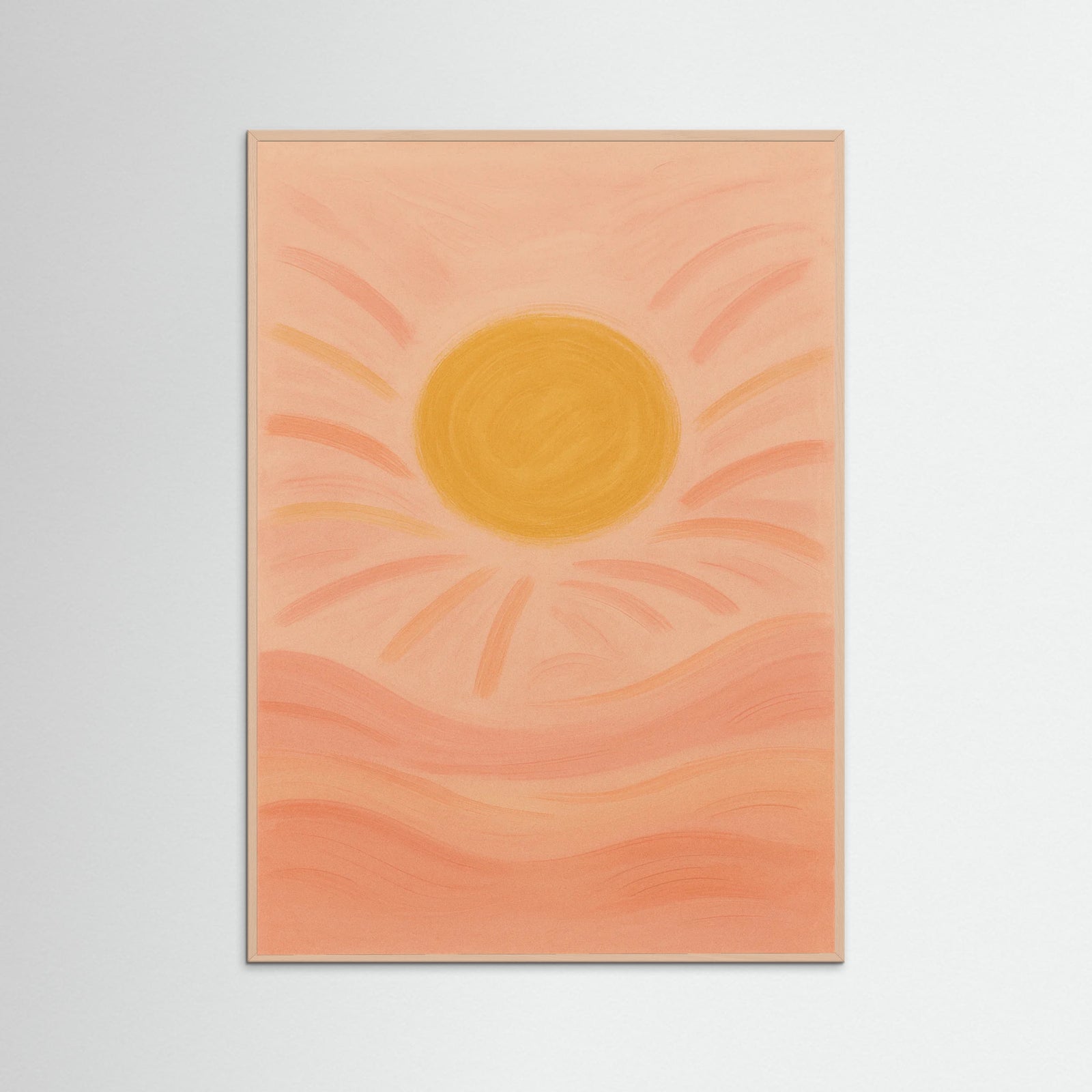 Rose Wood Sunset Glow