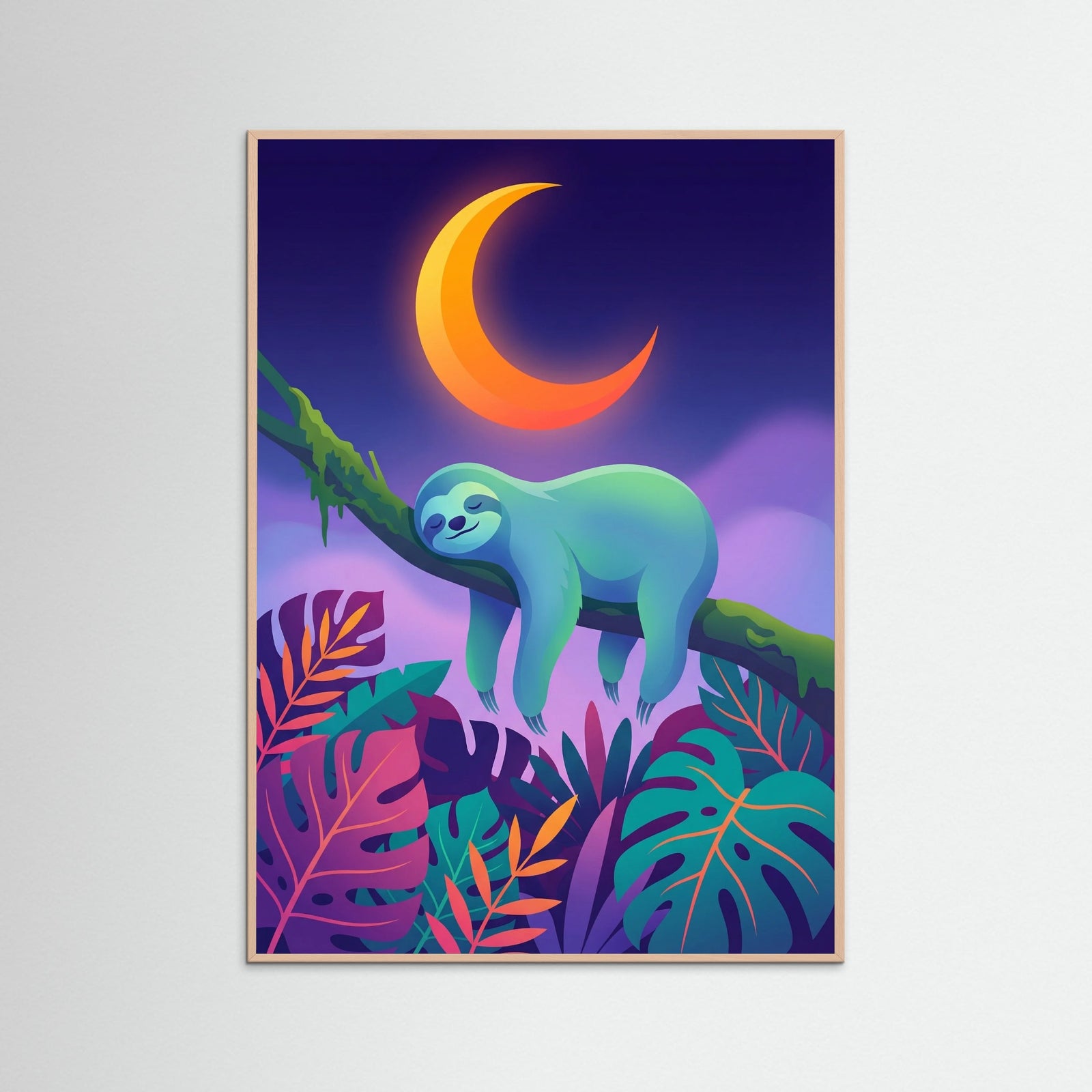 Rose Wood Sunset Panda Nap