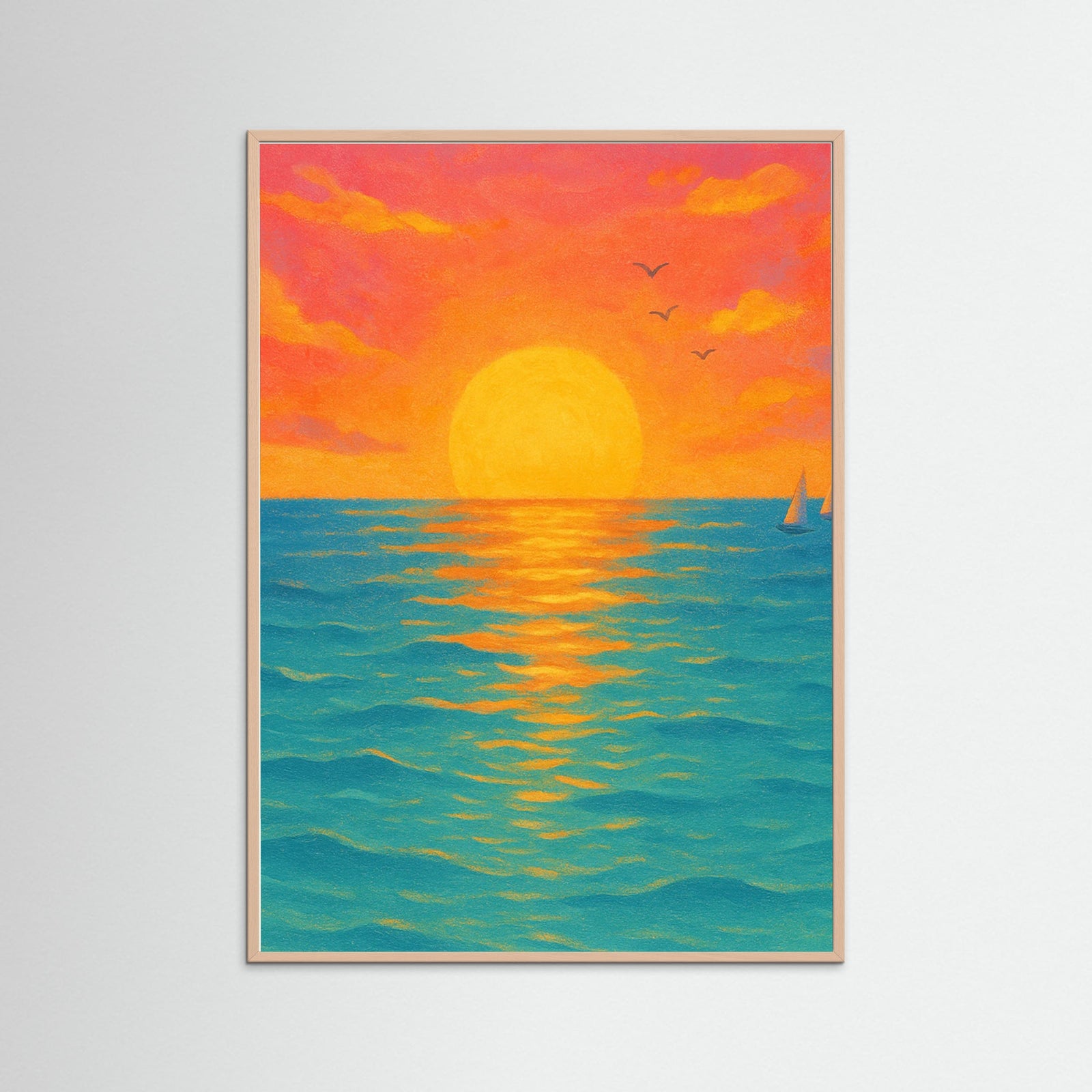 Rose Wood Sunset Peace