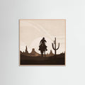 Rose Wood Sunset Poster