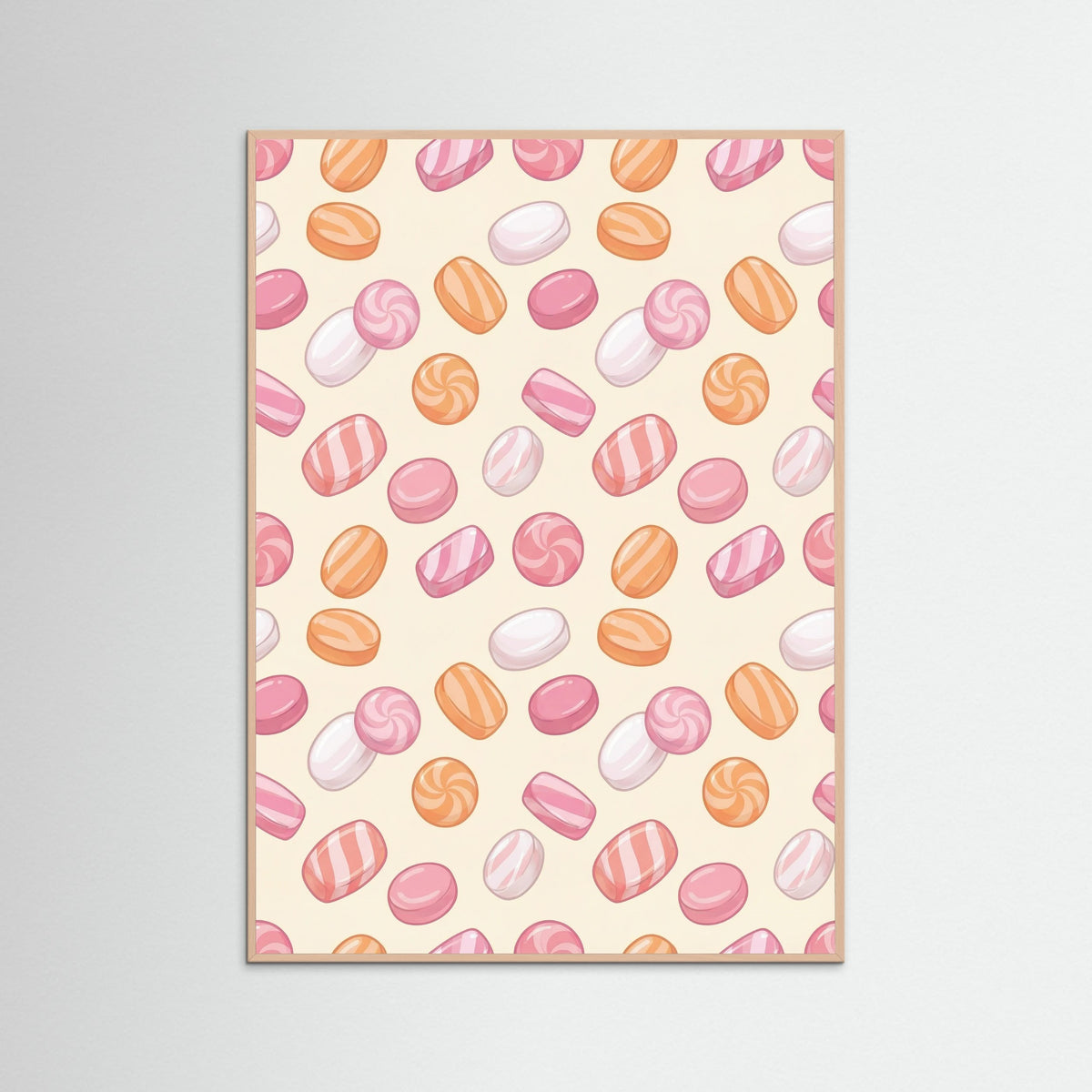 Rose Wood Sweet Bear Grid