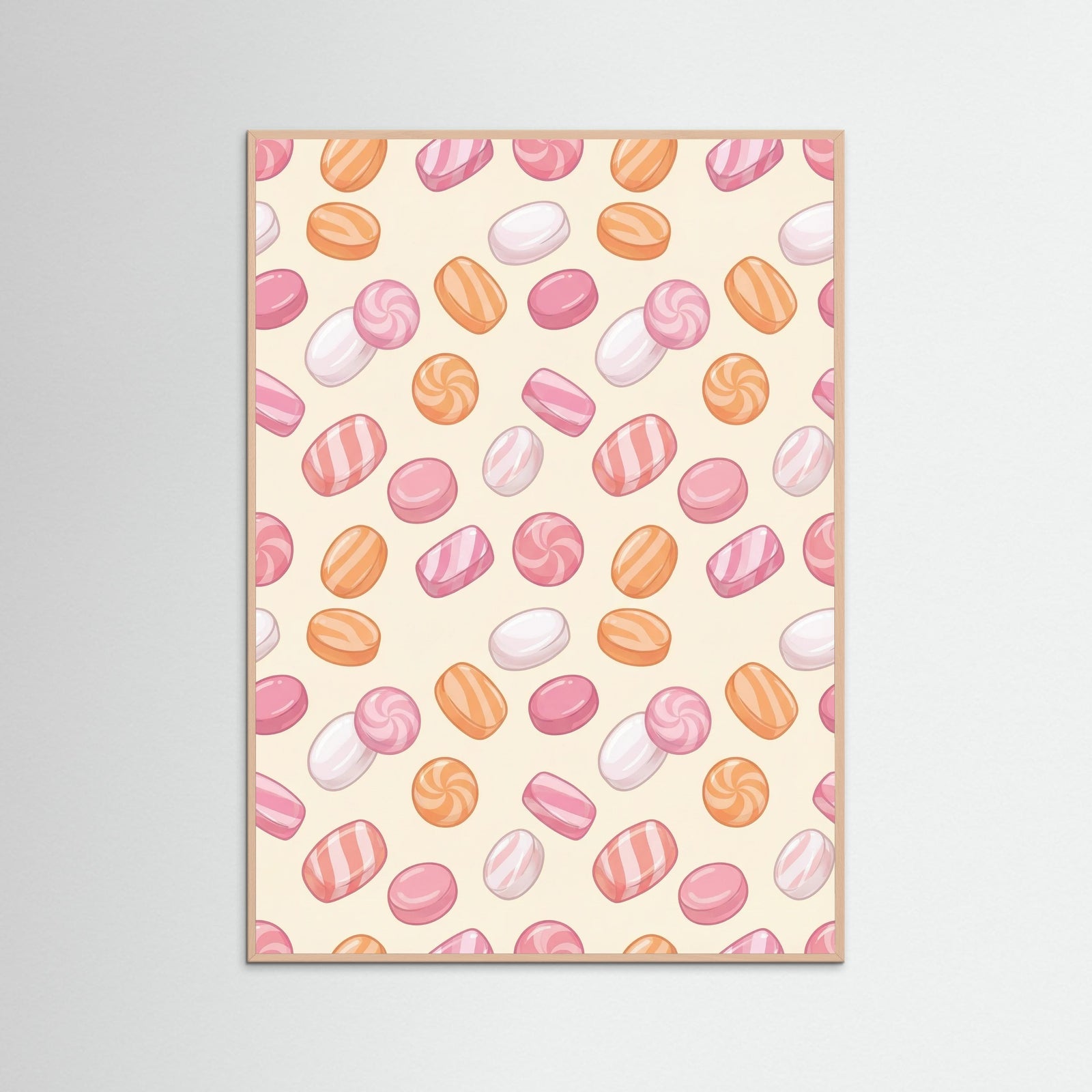 Rose Wood Sweet Bear Grid