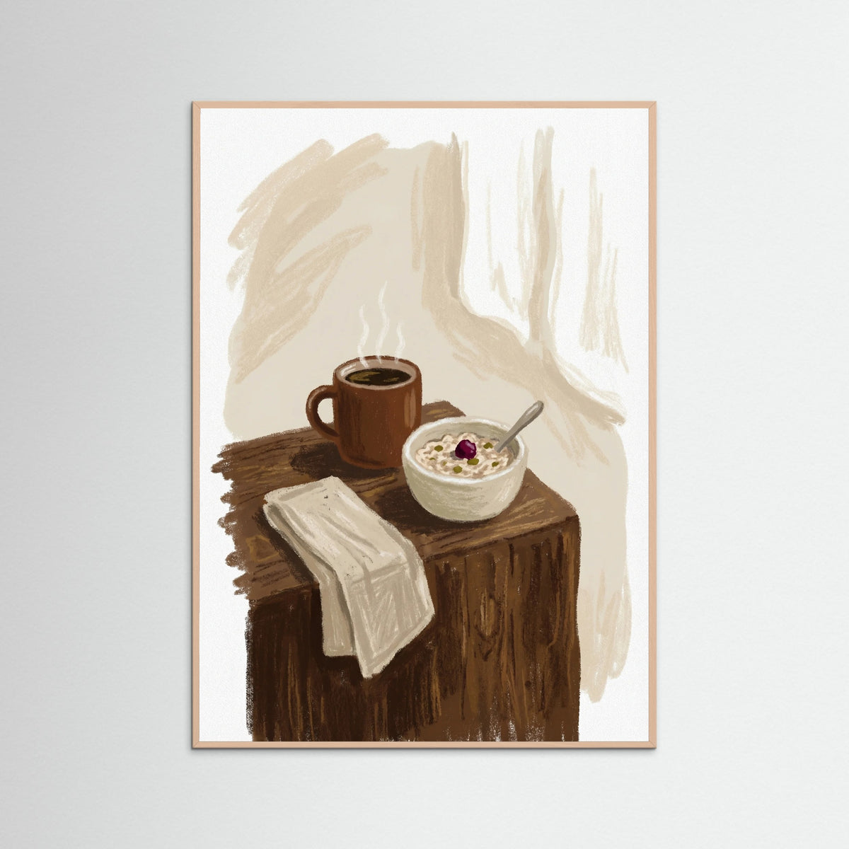 Rose Wood Tabletop Feast