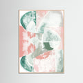 Rose Wood Terra & Teal 1 Poster