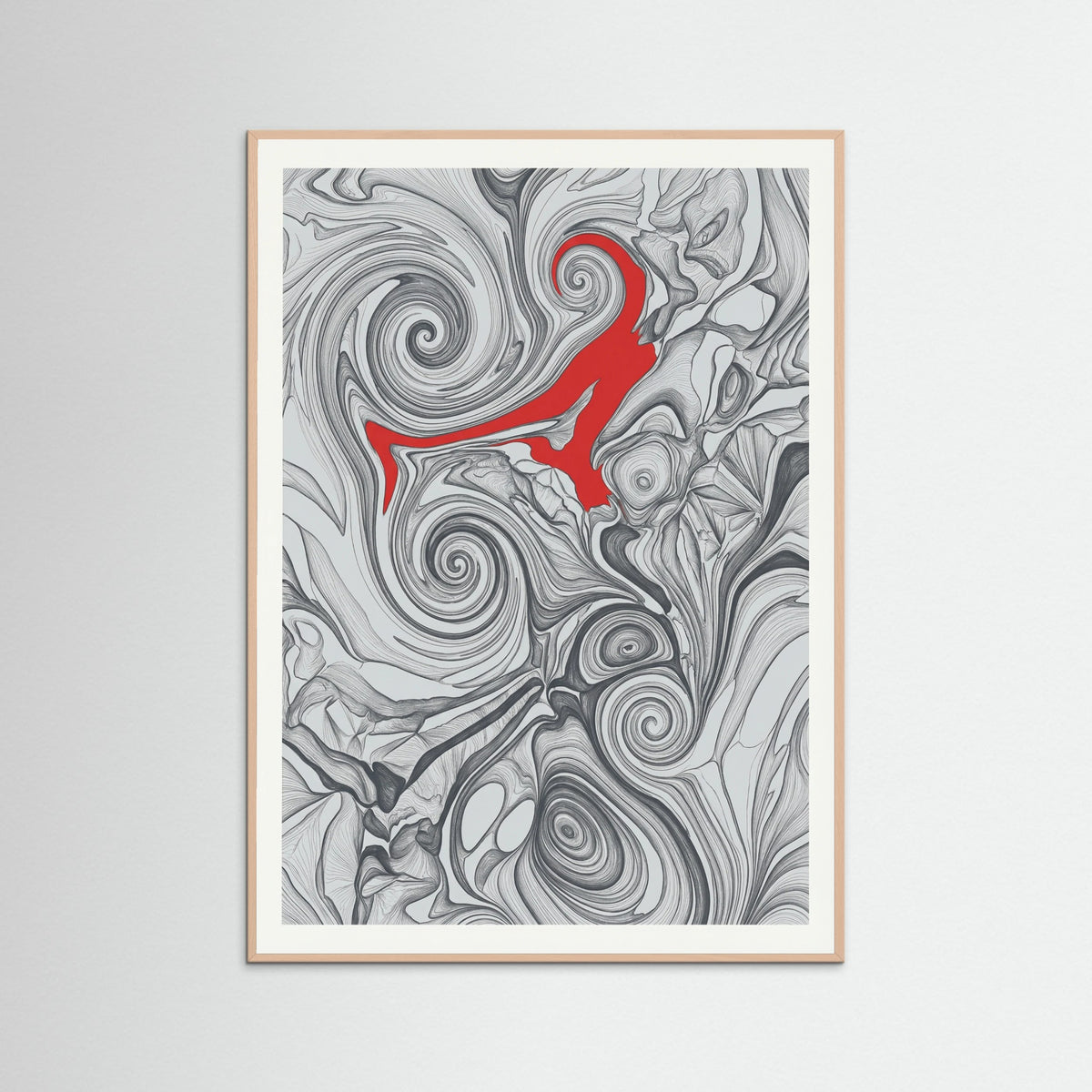 Rose Wood Textured Echoes