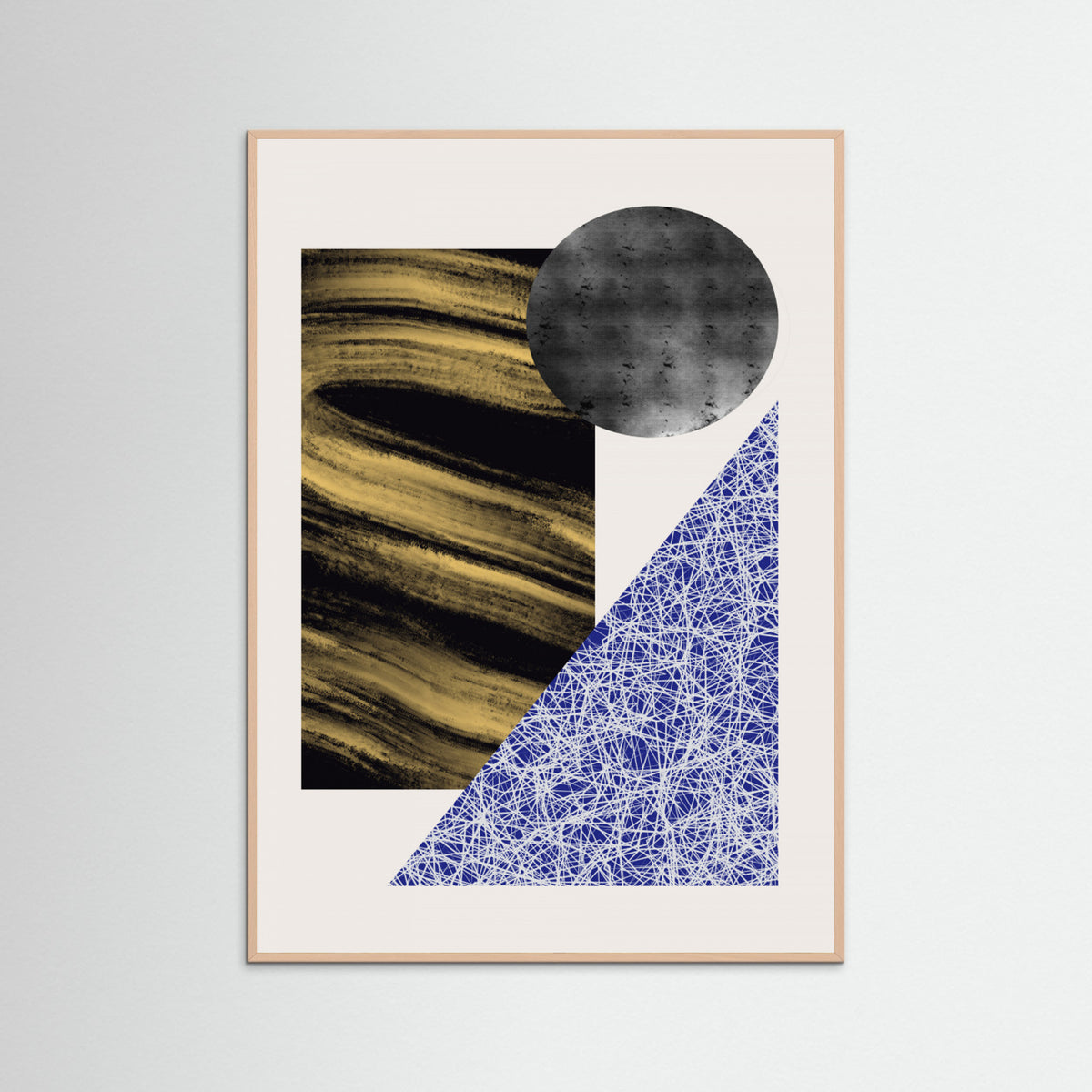 Rose Wood The Three Shapes Poster