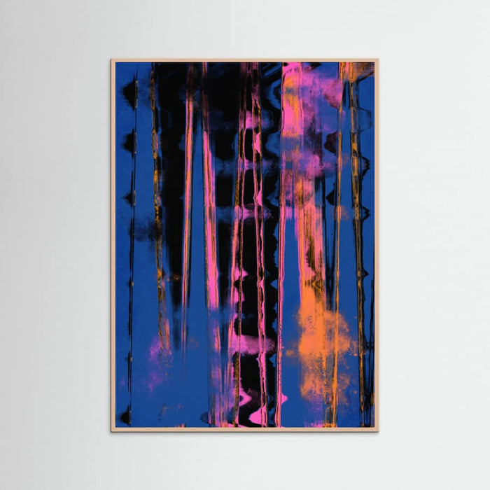 Time Machine (Blue) Poster – plakat og kunsttryk