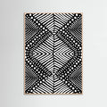 Rose Wood Tribal Poster
