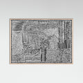 Rose Wood Tribal Tapestry Poster