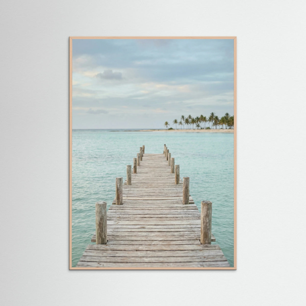 Rose Wood Tropical Pathway