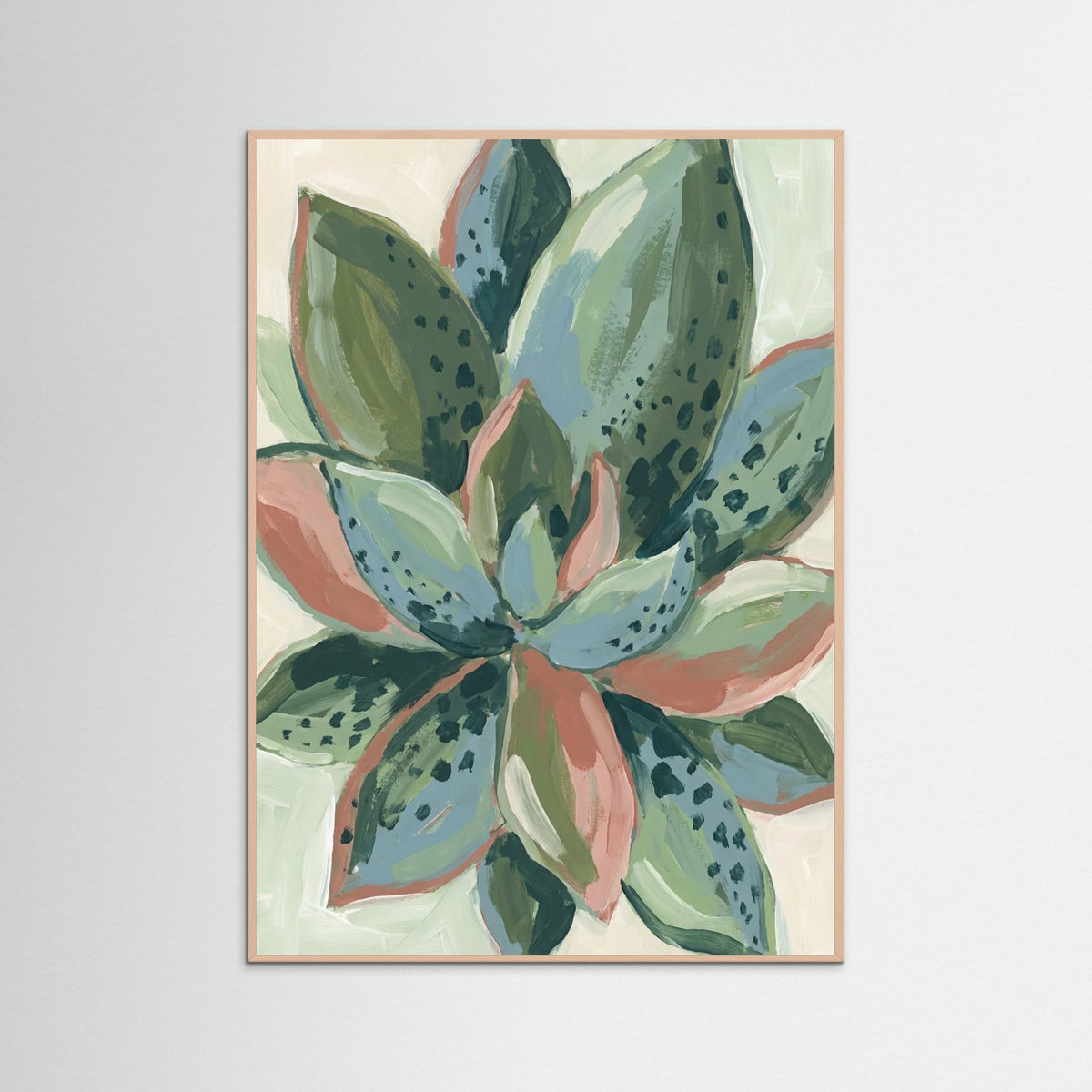 Rose Wood Tropical Strokes