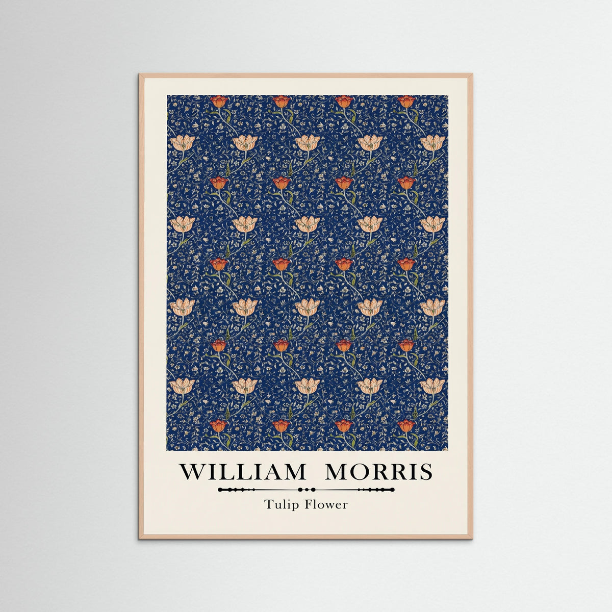 Rose Wood Tulip Tapestry Revival