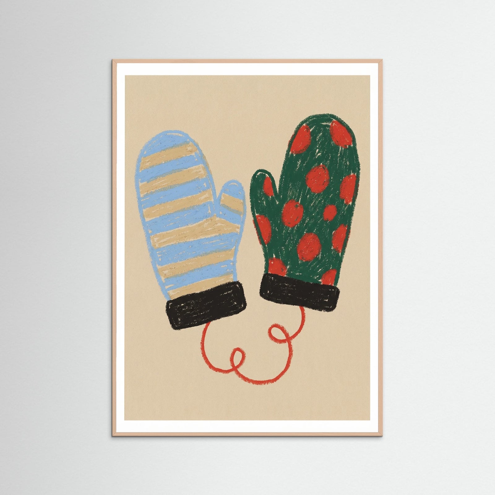 Rose Wood Two Tone Slippers