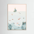 Under the Blue Sea Poster – Poster und Kunstdruck