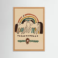 Rose Wood Unicorn Rainbow Bond
