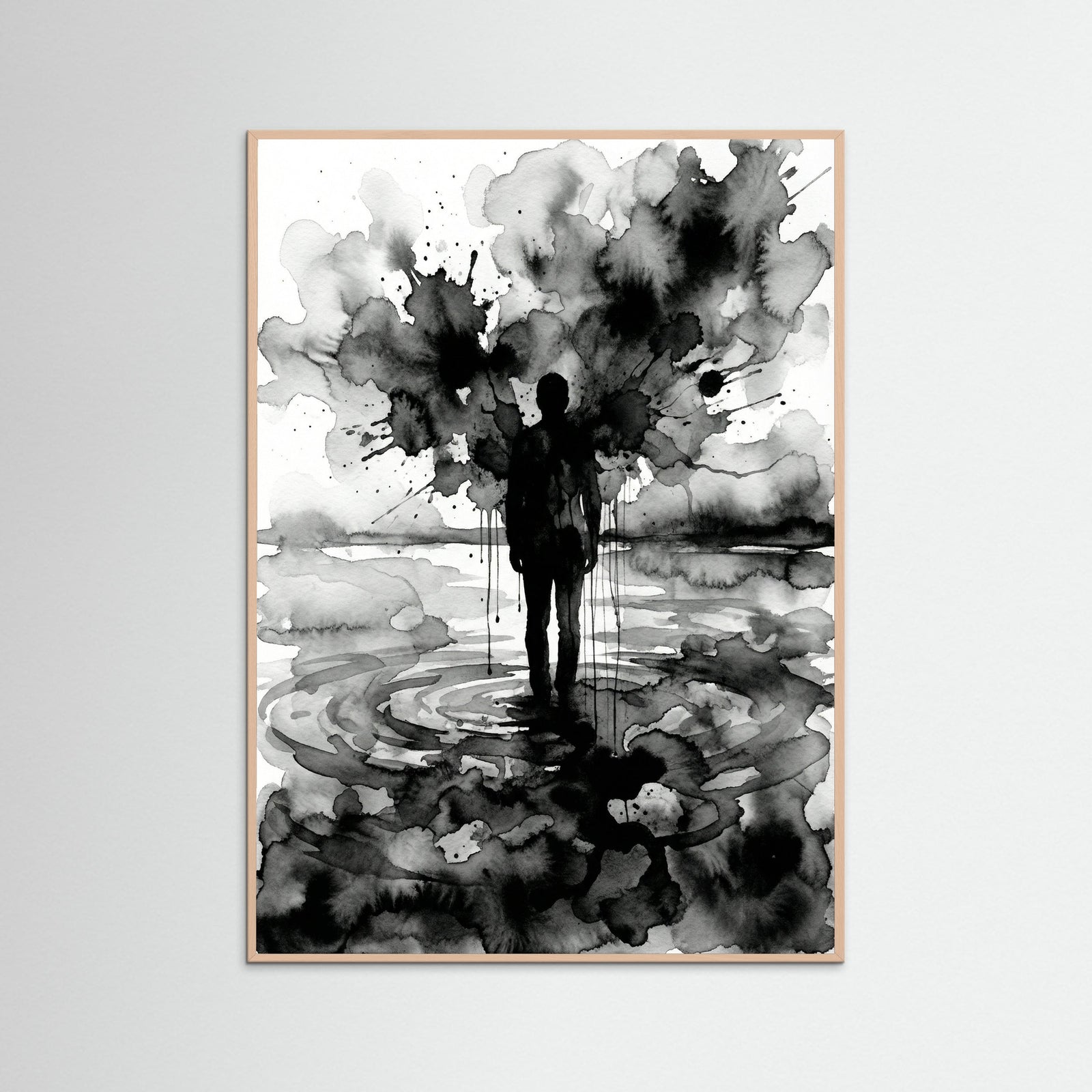 Rose Wood Veiled Emotion