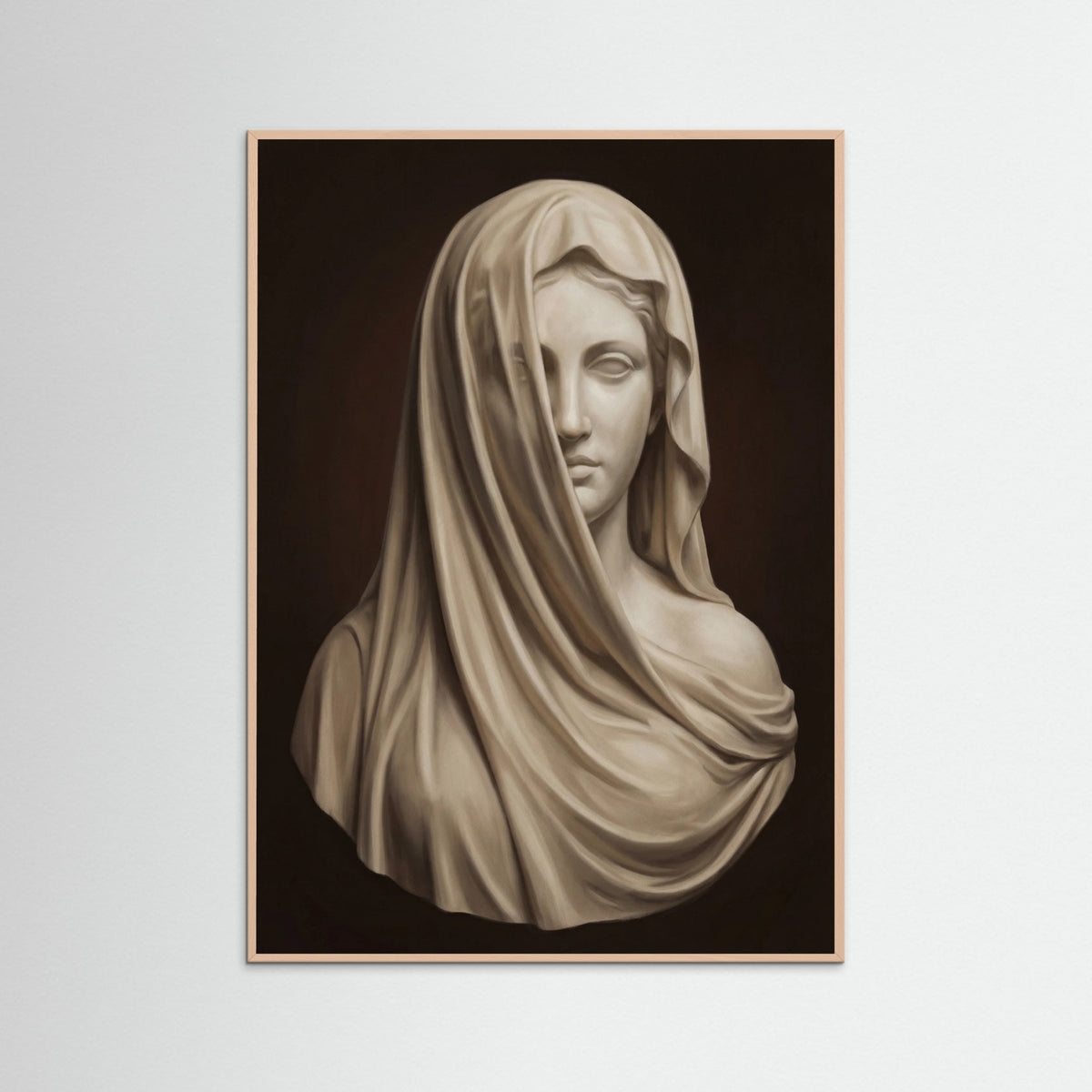 Rose Wood Veiled Form