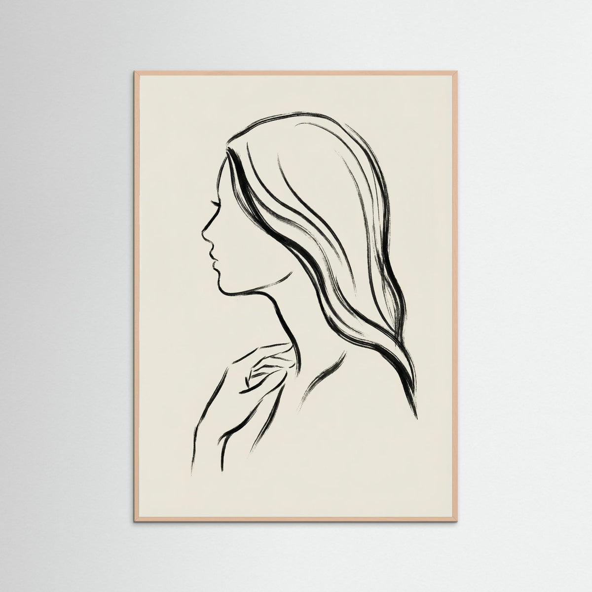 Rose Wood Veiled Grace