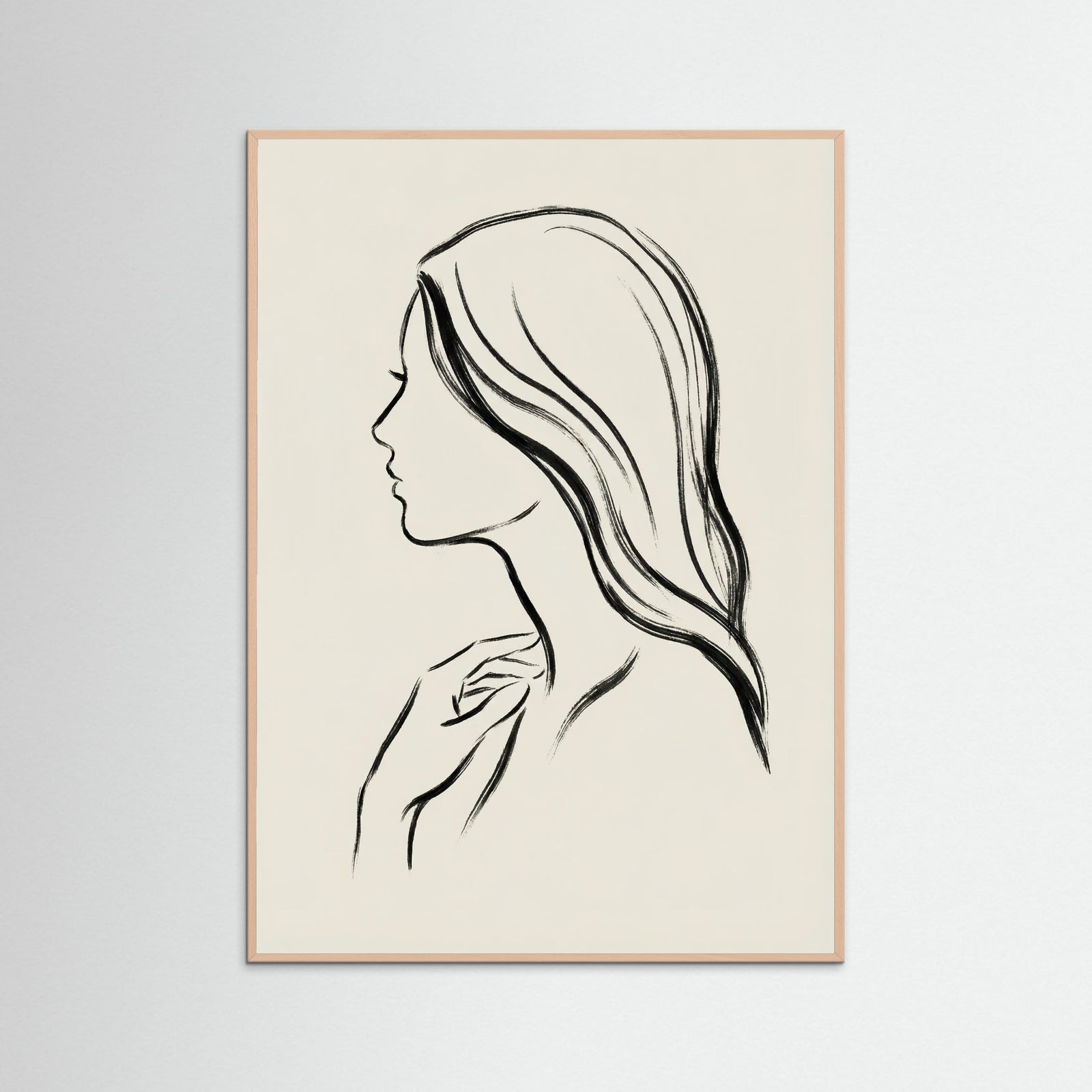 Rose Wood Veiled Grace