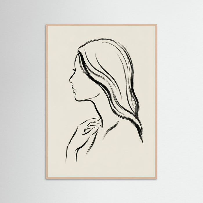 Rose Wood Veiled Grace