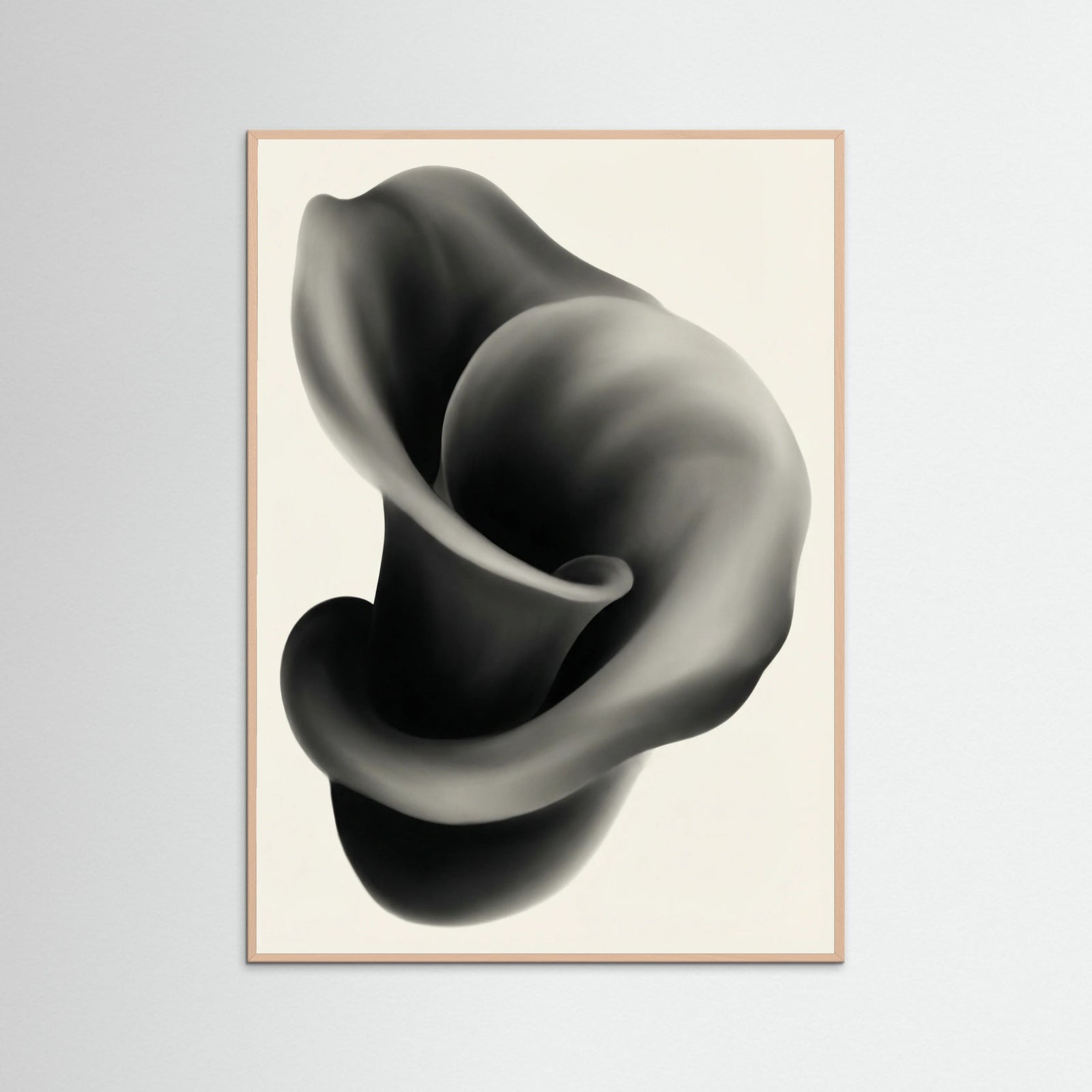 Rose Wood Velvet Leaves