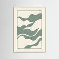 Rose Wood Verdant Abstract