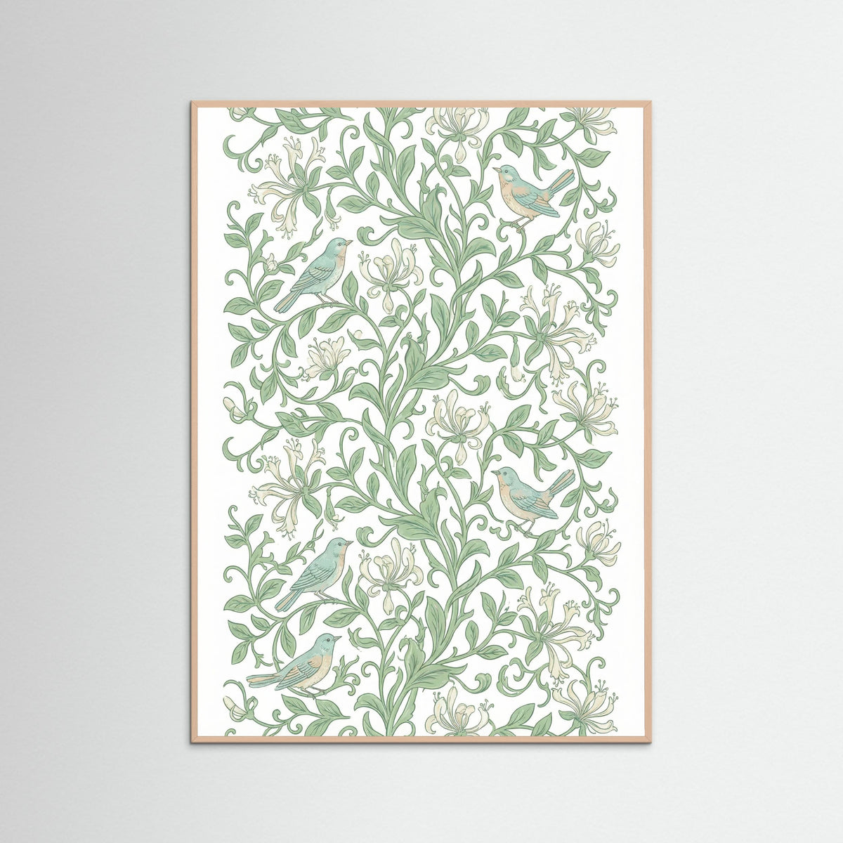 Rose Wood Verdant Bloom