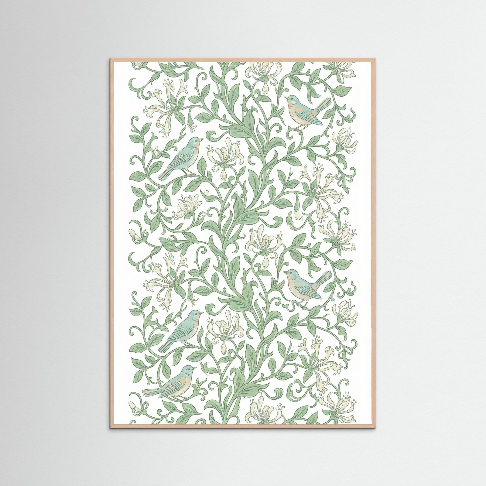 Rose Wood Verdant Bloom