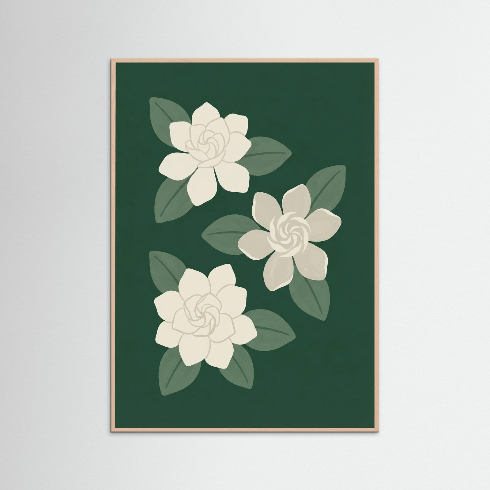 Rose Wood Verdant Bloom