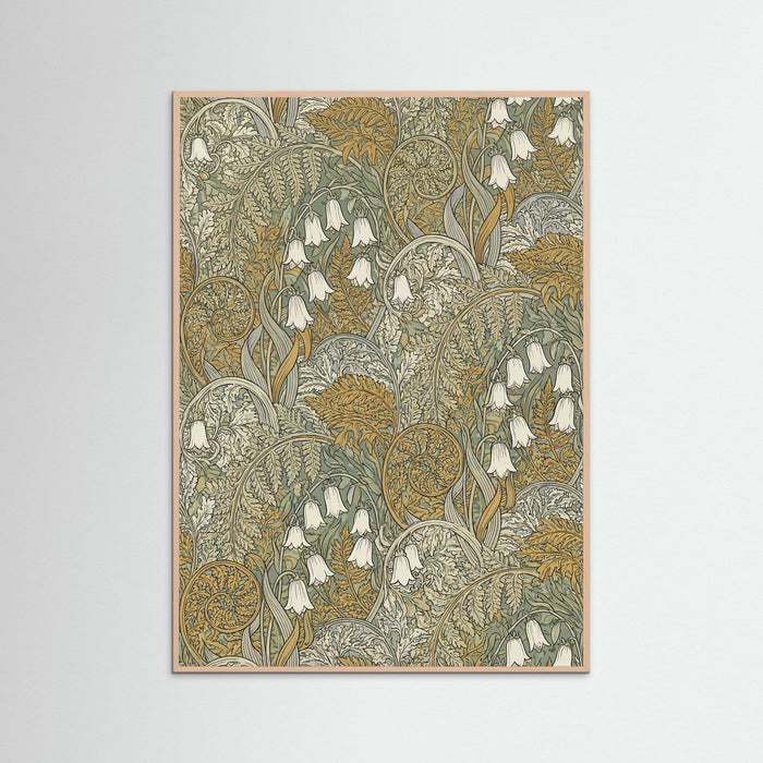 Rose Wood Verdant Pattern