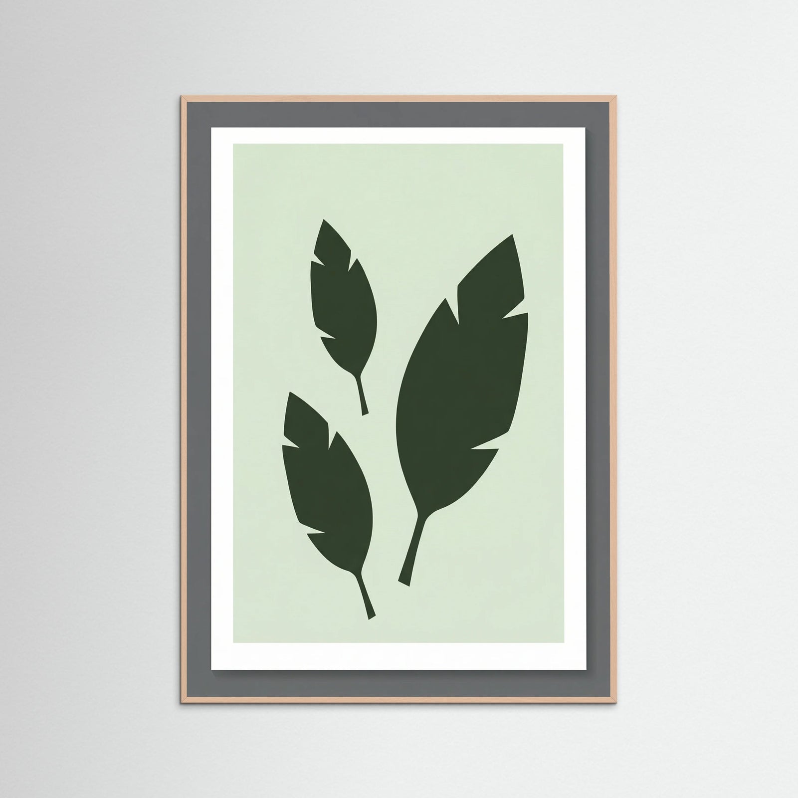 Rose Wood Verdant Silhouette