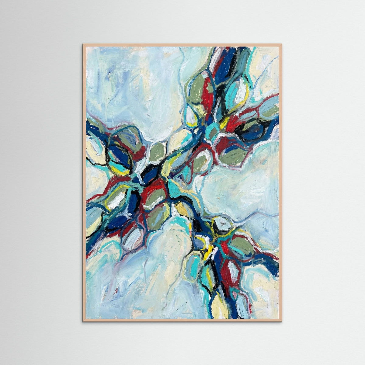 Rose Wood Vibrant Blue Surge