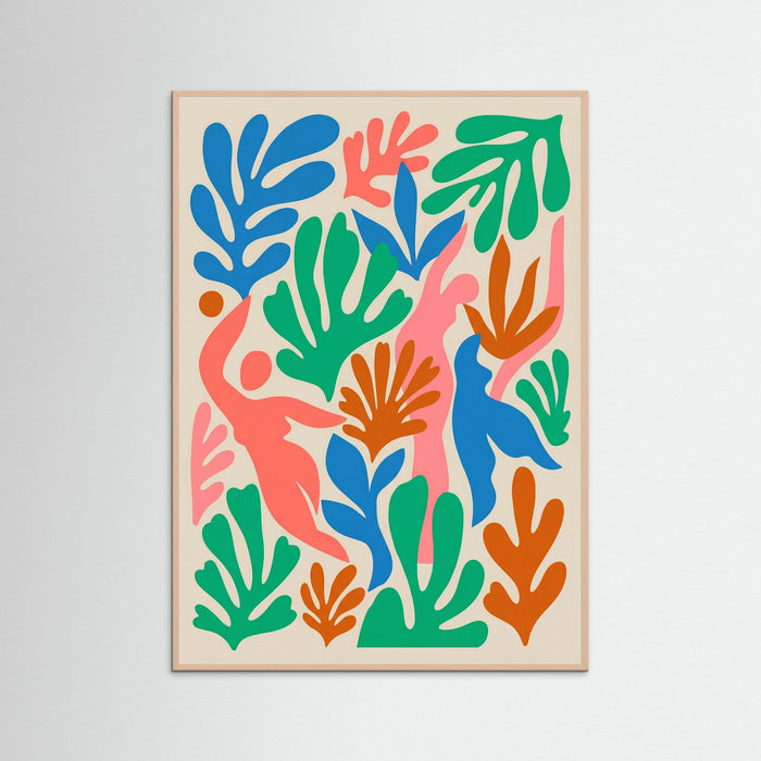 Rose Wood Vibrant Botanical Cutouts