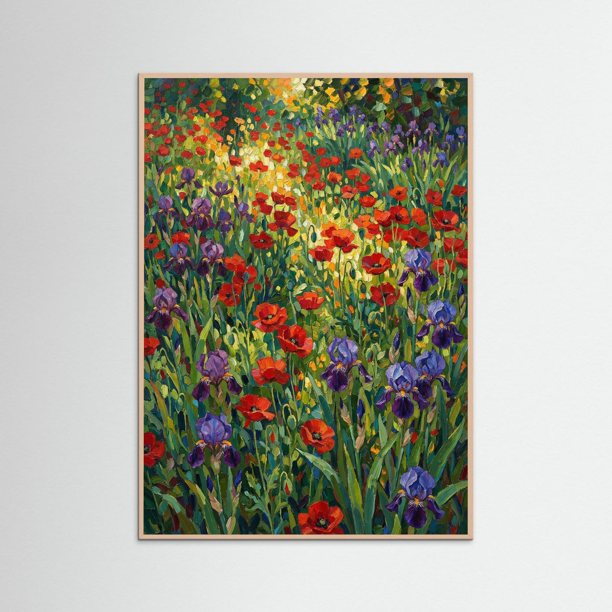 Rose Wood Vibrant Floral Garden