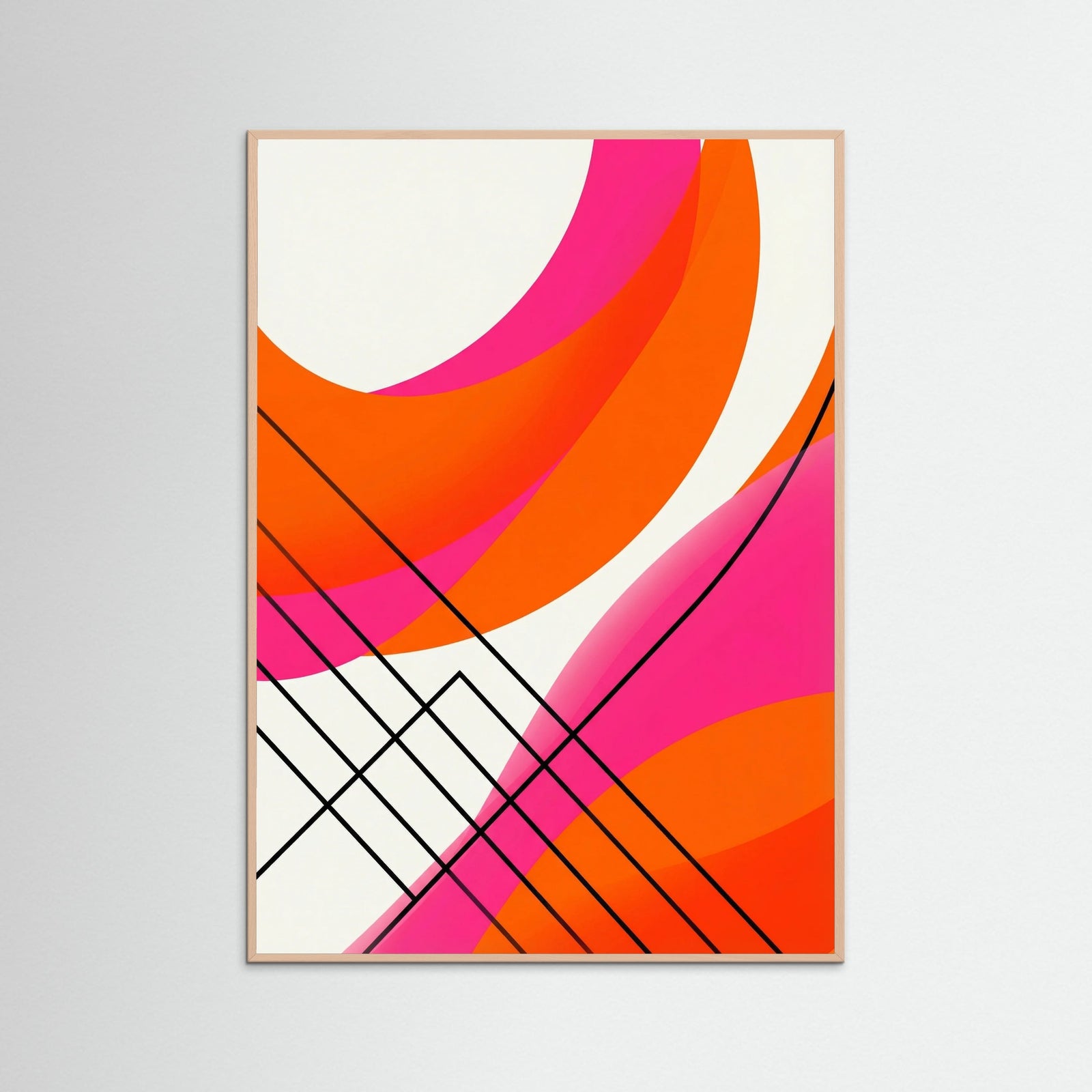 Rose Wood Vibrant Horizon Layers