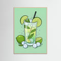 Rose Wood Vibrant Mojito Art